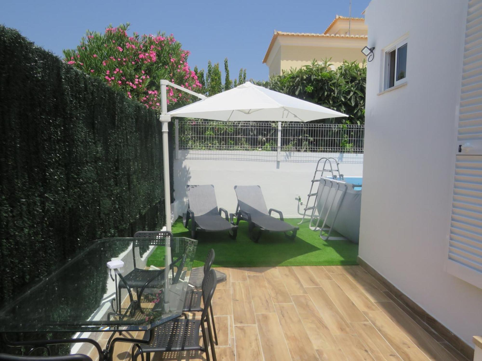 Moradia Geminada V2- Piscina Privada Villa Quarteira Ngoại thất bức ảnh